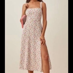 Reformation Floral Maxi Dress - Multicolor
